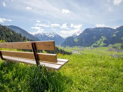 Naturlandschaft in der Nähe des Ferienhauses