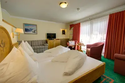 Ein Bett oder Betten in einem Zimmer der Unterkunft Boutique-Hotel Bauer