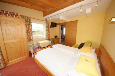 Ein Bett oder Betten in einem Zimmer der Unterkunft Pension Alexandra