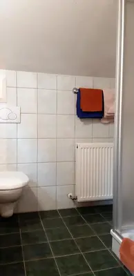 Ein Badezimmer in der Unterkunft Pension Wassererhof