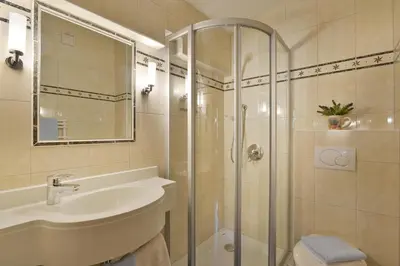 Ein Badezimmer in der Unterkunft Alpenresidenz Unterrainer
