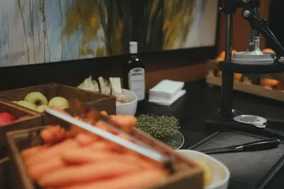 Essen im Hotel oder in der Nähe