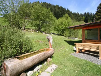 Naturlandschaft in der Nähe des Chalets