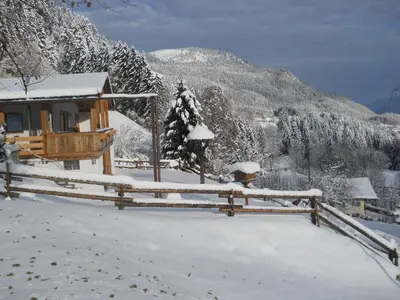 Chalet in Niederndorf near Skiwelt Ski Lift im Winter
