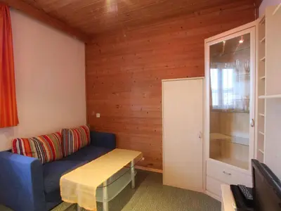 Ein Sitzbereich in der Unterkunft Chalet in Austria near Ski Slopes