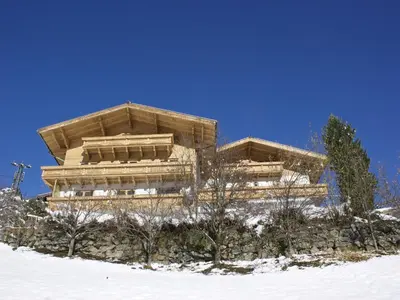 Chalet in Wald near Zillertal Arena im Winter