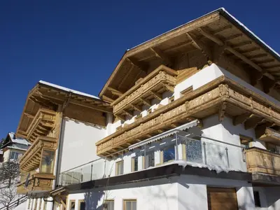 Das Gebäude in dem sich das Chalet befindet