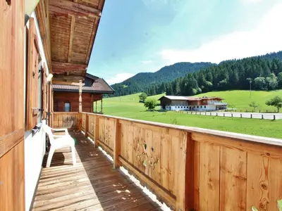 Naturlandschaft in der Nähe des Chalets