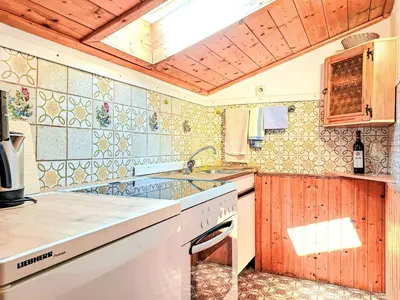 Küche/Küchenzeile in der Unterkunft Apartment Fichtenblick App- 4 by Interhome
