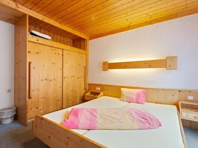 Ein Bett oder Betten in einem Zimmer der Unterkunft Apartment in Saalbach near Ski Slopes