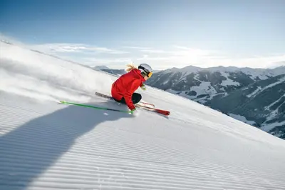 Skifahren im Hotel oder in der Nähe