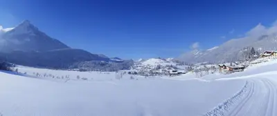 Biolandhaus Seethaler im Winter