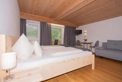Ein Bett oder Betten in einem Zimmer der Unterkunft Biolandhaus Seethaler