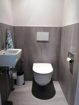 Ein Badezimmer in der Unterkunft Landhaus Lindner Appartements