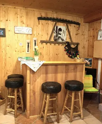 Lounge oder Bar in der Unterkunft Stangleggerhof