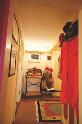 Ein Bett oder Betten in einem Zimmer der Unterkunft Apartment Haus Schatz