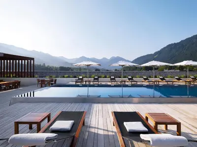 Naturlandschaft in der Nähe des Hotels