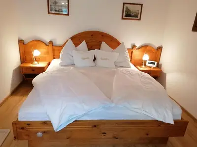 Ein Bett oder Betten in einem Zimmer der Unterkunft Heilbad Burgwies