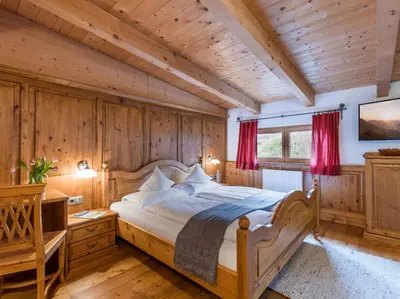 Ein Bett oder Betten in einem Zimmer der Unterkunft Hotel Gasthof Blaue Quelle