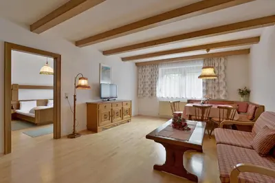 Ein Sitzbereich in der Unterkunft Apartments Ellmau im Sternhof