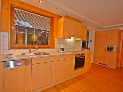 Küche/Küchenzeile in der Unterkunft Apartment Wieser by Interhome