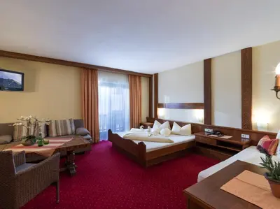 Ein Bett oder Betten in einem Zimmer der Unterkunft Pension Elisabeth