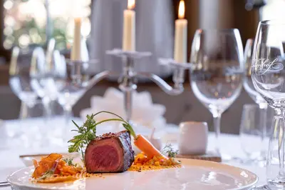 Essen im Hotel oder in der Nähe