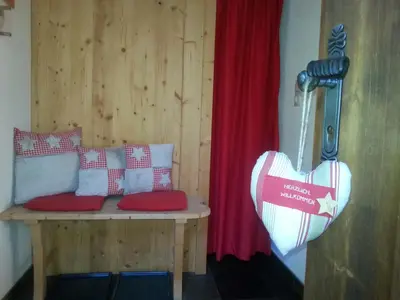 Ein Bett oder Betten in einem Zimmer der Unterkunft Chalet Tyrol