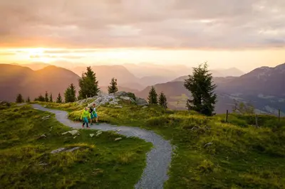 Naturlandschaft in der Nähe der Pension
