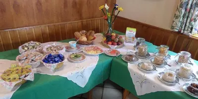 Essen in der Pension oder in der Nähe