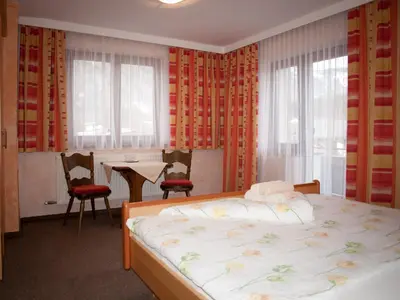 Ein Bett oder Betten in einem Zimmer der Unterkunft Pension Handle