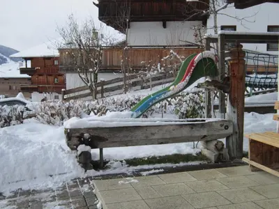 Alpbachblick im Winter
