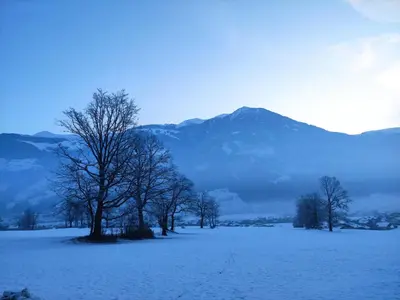 Naturlandschaft in der Nähe des Bauernhofs