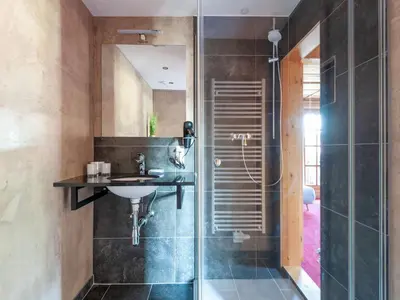 Ein Badezimmer in der Unterkunft Apartment in Kirchberg near Ski Bus
