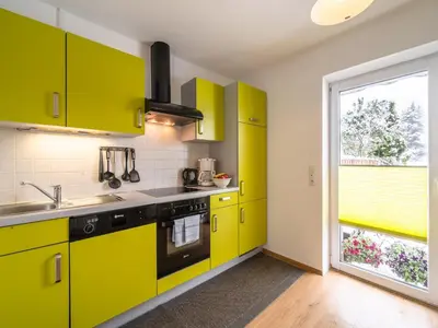 Küche/Küchenzeile in der Unterkunft Apartment in Kirchberg near Ski Lift