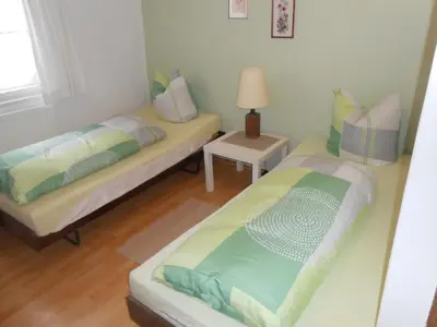 Ein Bett oder Betten in einem Zimmer der Unterkunft Landgasthof Oberlander