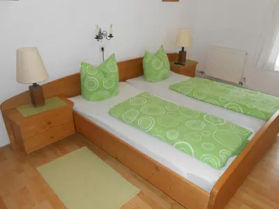 Ein Bett oder Betten in einem Zimmer der Unterkunft Landgasthof Oberlander