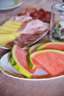 Essen in der Pension oder in der Nähe