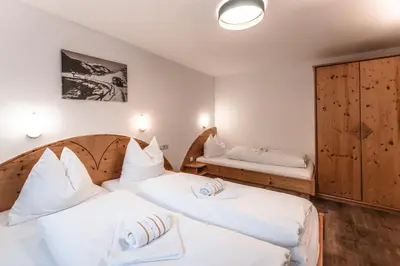 Ein Bett oder Betten in einem Zimmer der Unterkunft Appartements Kendler