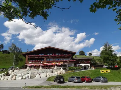 Das Gebäude in dem sich das Hotel befindet