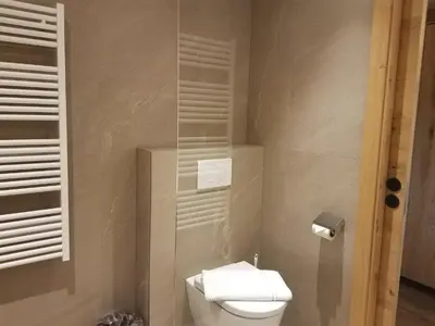 Ein Badezimmer in der Unterkunft Aparthotel Hohe Brücke