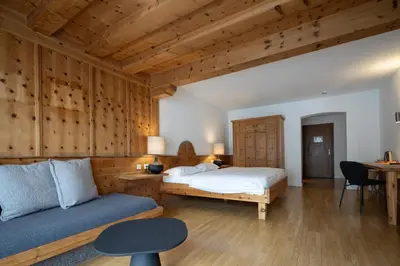 Ein Bett oder Betten in einem Zimmer der Unterkunft Q! Hotel Maria Theresia
