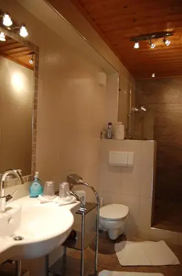 Ein Badezimmer in der Unterkunft Haus Lechner Apartments