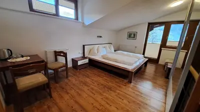 Ein Bett oder Betten in einem Zimmer der Unterkunft Landhaus Rauch