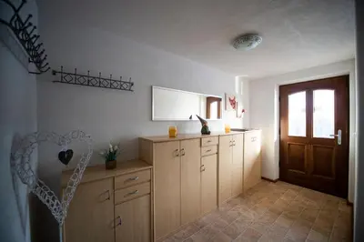 Küche/Küchenzeile in der Unterkunft Hof Hintererb