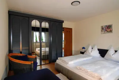 Ein Bett oder Betten in einem Zimmer der Unterkunft Haus Hammerer