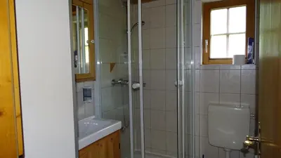 Ein Badezimmer in der Unterkunft AlpinResort DerBacherhof