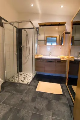 Ein Badezimmer in der Unterkunft Vicky Apartments