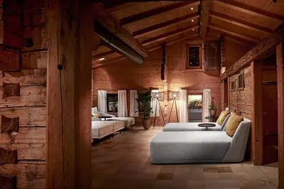 Ein Bett oder Betten in einem Zimmer der Unterkunft Der Böglerhof - pure nature spa resort