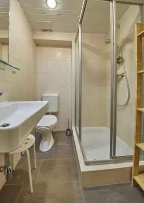 Ein Badezimmer in der Unterkunft Appartements Alpin